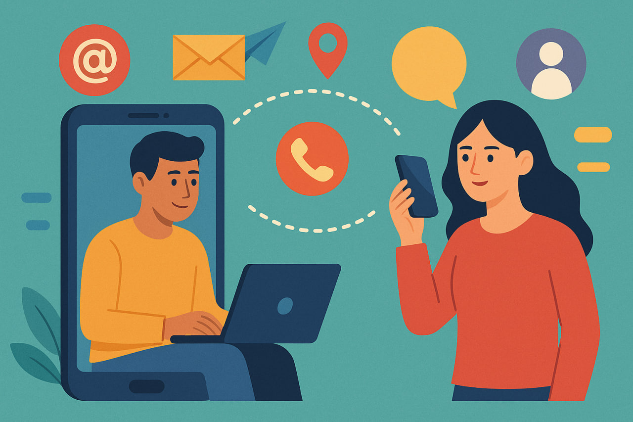 تماس و ارتباط با هم‌استانی‌ها