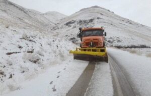 5500 کیلومتر برف‌روبی جاده‌های چهارمحال و بختیاری