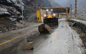 ایمنی محور کندوان در برابر ریزش سنگ/موردی از فوتی در 2 سال گذشته گزارش نشد