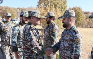 بازدید امیر سرتیپ صباحی فرد از گروه پدافند هوایی آبدانان