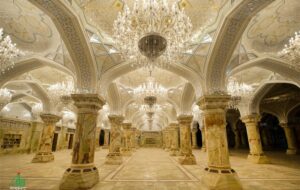 جلوه‌ای فاخر از هنر ایرانی در حرم امام علی(ع)/ آنچه که باید درباره صحن حضرت زهرا(س) بدانیم