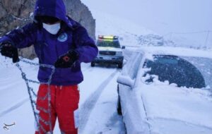 زنجان در آغوش نخستین برف پاییزی/ هشدار سطح نارنجی صادر شد