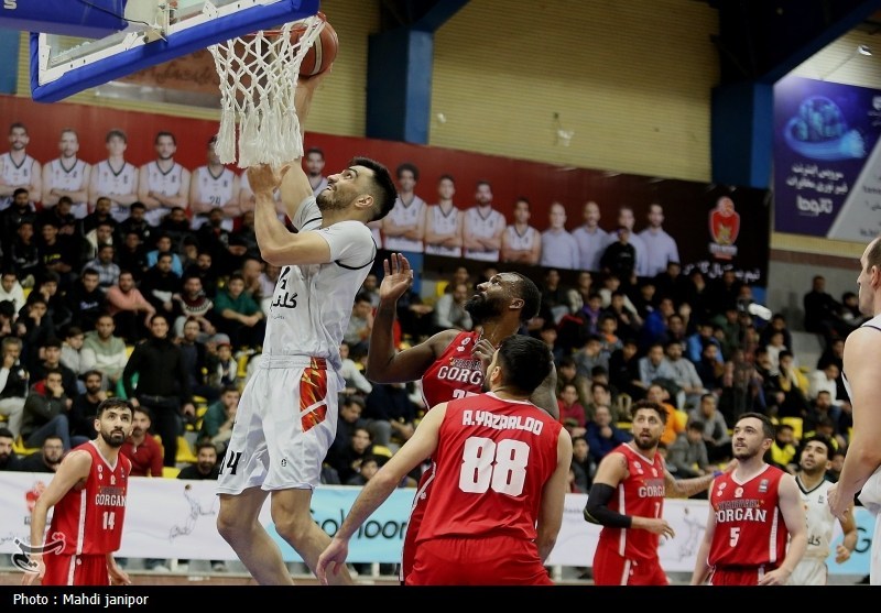 سوپرلیگ بسکتبال| پیروزی بزرگ گلنور مقابل مدافع عنوان قهرمانی اخبار اصفهان , اخبار استان اصفهان ,