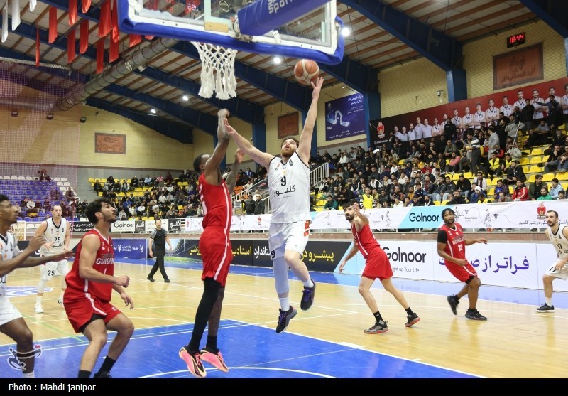 سوپرلیگ بسکتبال| پیروزی بزرگ گلنور مقابل مدافع عنوان قهرمانی اخبار اصفهان , اخبار استان اصفهان ,