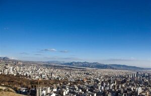 هوای تبریز پاک شد؛ نفس تازه شهر در سایه باد، باران و سرمای زمستانی