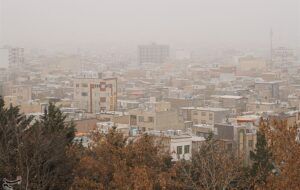 هوای شیراز در وضعیت ناسالم برای گروه‌های حساس