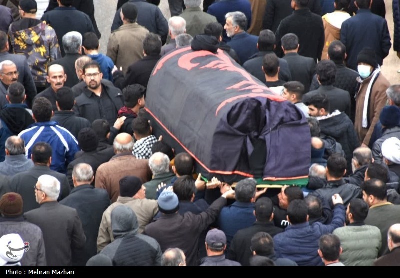 تسنیم , مراسم تشییع , اخبار سمنان , اخبار استان سمنان , اخبار دامغان , 