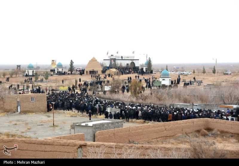 تسنیم , مراسم تشییع , اخبار سمنان , اخبار استان سمنان , اخبار دامغان , 