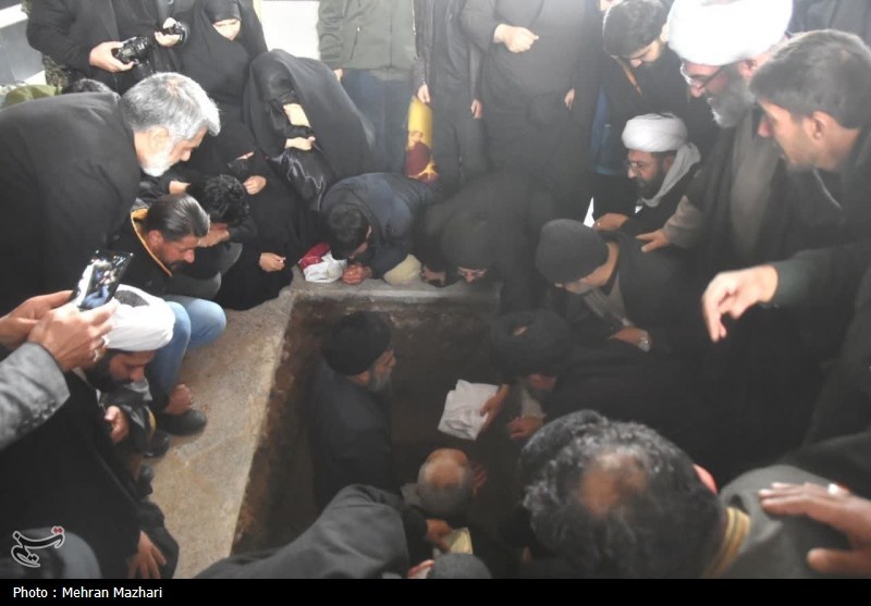 تسنیم , مراسم تشییع , اخبار سمنان , اخبار استان سمنان , اخبار دامغان , 