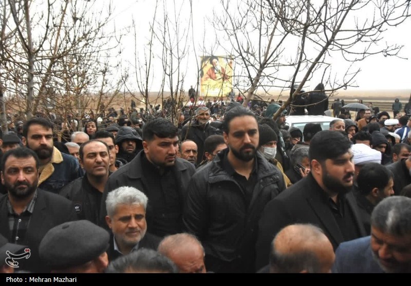 تسنیم , مراسم تشییع , اخبار سمنان , اخبار استان سمنان , اخبار دامغان , 