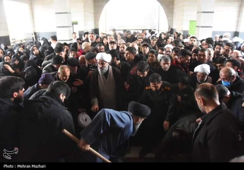 تسنیم , مراسم تشییع , اخبار سمنان , اخبار استان سمنان , اخبار دامغان , 