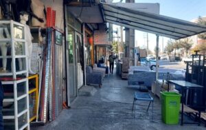 پیاده‌روخواری در نسیم‌شهر؛ حراج حقوق شهروندی در معابر عمومی+ تصویر