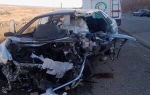 6 فوتی و مصدوم بر اثر تصادف پراید و تریلی در آزادراه زنجان- تبریز