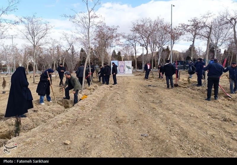 630 نهال به نیت شهید سلیمانی در اراک کاشته شد