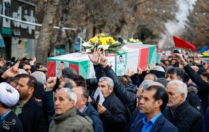 برگزاری مراسم وداع با شهدا امنیت در ساری