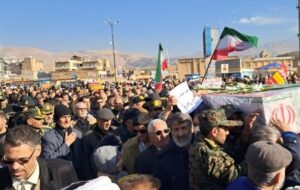 تشییع 3 شهید مدافع امنیت در حرم شاهچراغ(ع)