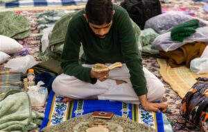 حضور 1500 معتکف در مسجد جامع گوهرشاد