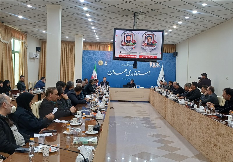 دیدار دوساعته استاندار با بازاریان همدان اخبار استان همدان , اغتشاشات 1404 ,