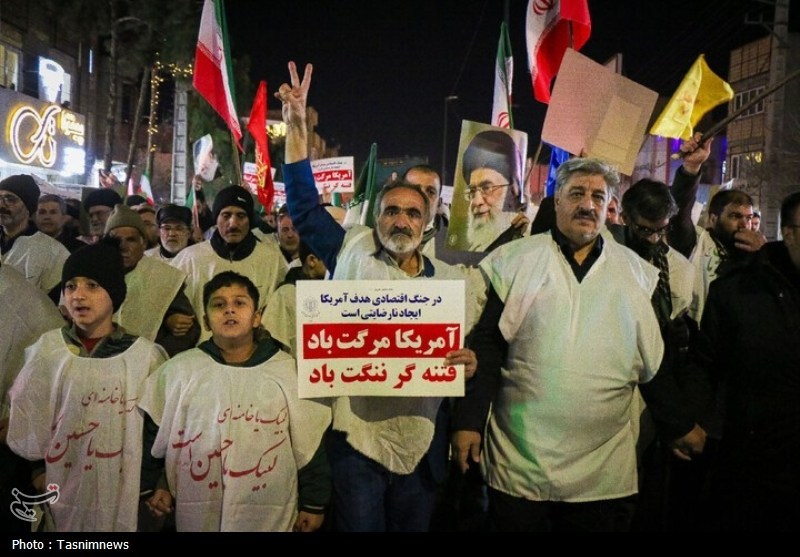 اغتشاشات ایران , راهپیمایی , اخبار قم , 