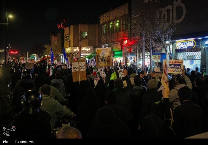 اغتشاشات ایران , راهپیمایی , اخبار قم , 