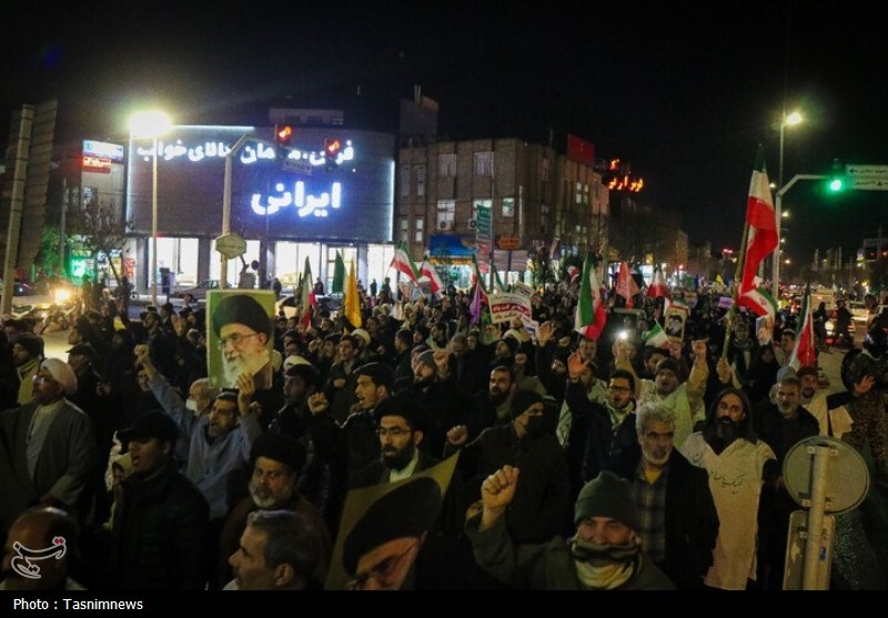 اغتشاشات ایران , راهپیمایی , اخبار قم , 