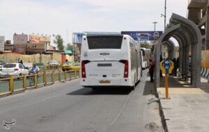 اتصال 47 دستگاه اتوبوس کرمانشاه به سامانه بلیت الکترونیکی