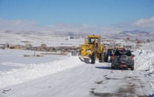 ‌برف‌روبی 810 کیلومتر ‌از جاده‌های ایلام