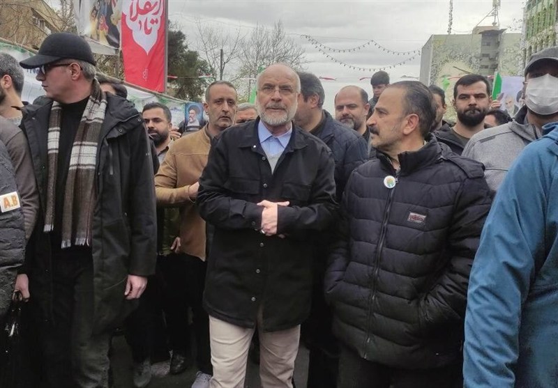 جشن باشکوه حضور در سوز و سرمای اردبیل اخبار استان اردبیل , دهه فجر انقلاب اسلامی , راهپیمایی22بهمن ,