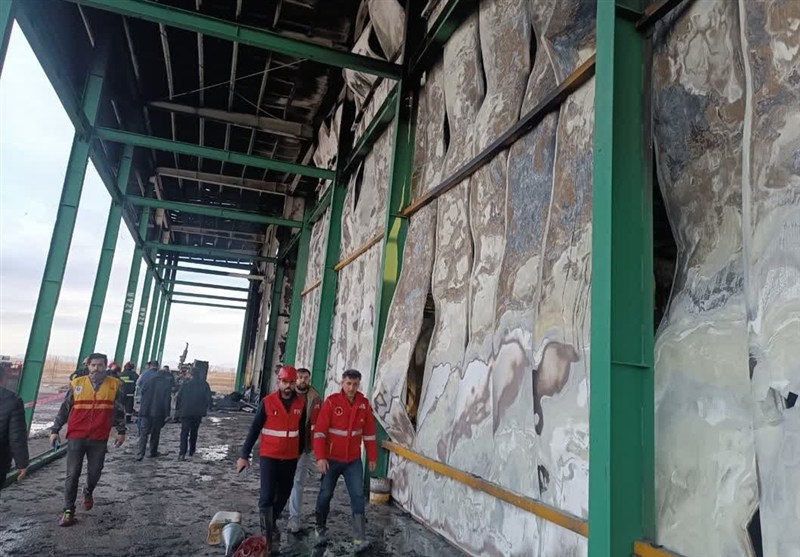 اخبار استان اردبیل , آتش‌سوزی , کارخانه , 