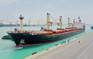 رشد 299 درصدی پهلودهی کشتی‌های حامل گندم در بندر شهید رجایی