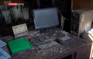 روایتی از آتش کشیدن اداره ورزش نیشابور توسط اغتشاشگران