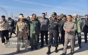 سردار رادان به جمع زائران راهیان نور پیوست