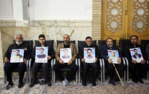 مراسم چهلم شهدای فتنه آمریکایی صهیونی در قم برگزار شد