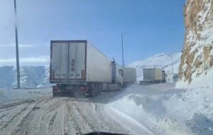 ممنوعیت تردد تریلی در دو محور استان خراسان رضوی