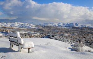 هشدار سطح نارنجی در کردستان؛ کولاک برف و کاهش دید افقی