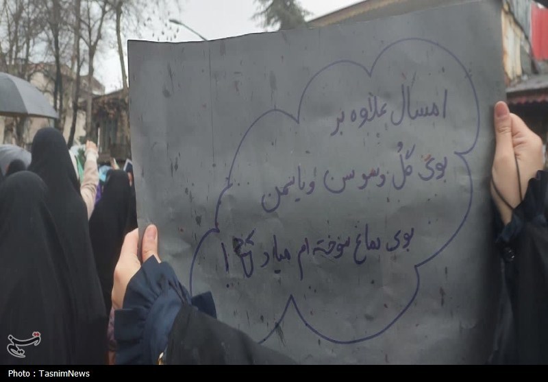 پیام بانوان گیلان: شکستن شاخه این انقلاب خیالی محال است اخبار رشت , اخبار استان گیلان ,