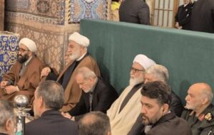 گرامیداشت چهلم شهدای اغتشاشات با حضور رئیس جمهور در حرم مطهر رضوی