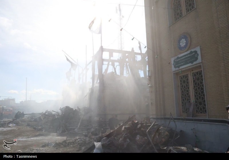 آخرین جزئیات حمله هوایی به حسینیه اعظم زنجان ؛4شهید و 26 مصدوم