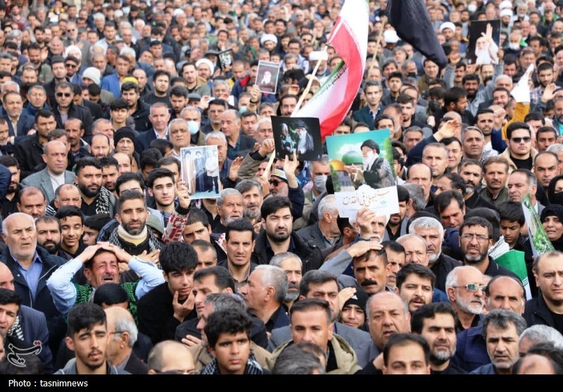 اجتماع بی نظیر عزاداران رهبر معظم انقلاب در یاسوج +تصاویر