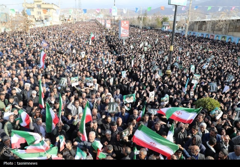 اجتماع بی نظیر عزاداران رهبر معظم انقلاب در یاسوج +تصاویر