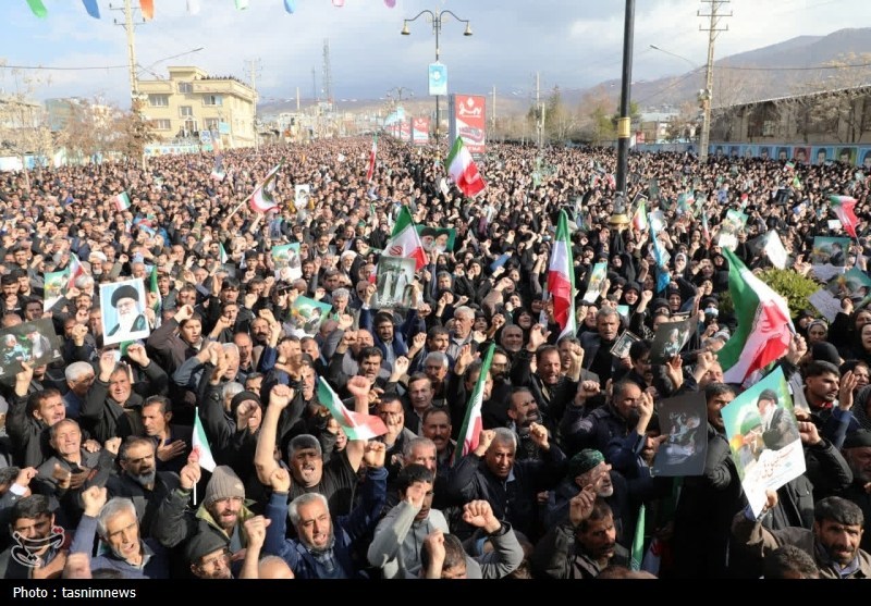 اجتماع بی نظیر عزاداران رهبر معظم انقلاب در یاسوج +تصاویر