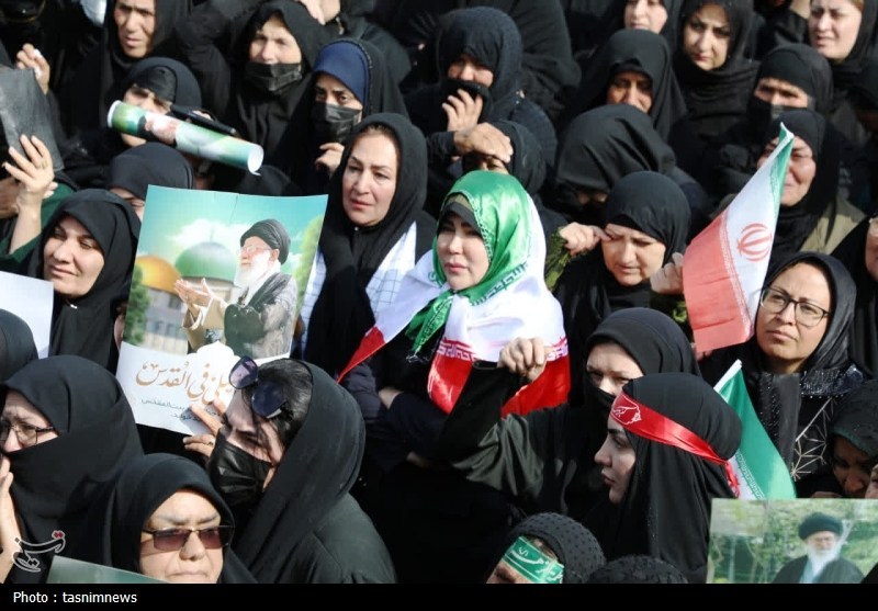 اجتماع بی نظیر عزاداران رهبر معظم انقلاب در یاسوج +تصاویر