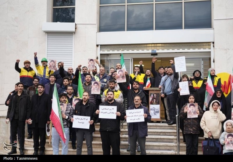 اجتماع مردمی و دانشجویی در حمایت از صنعت برق زنجان