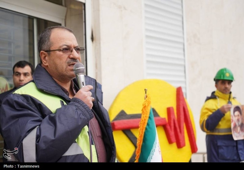 اجتماع مردمی و دانشجویی در حمایت از صنعت برق زنجان