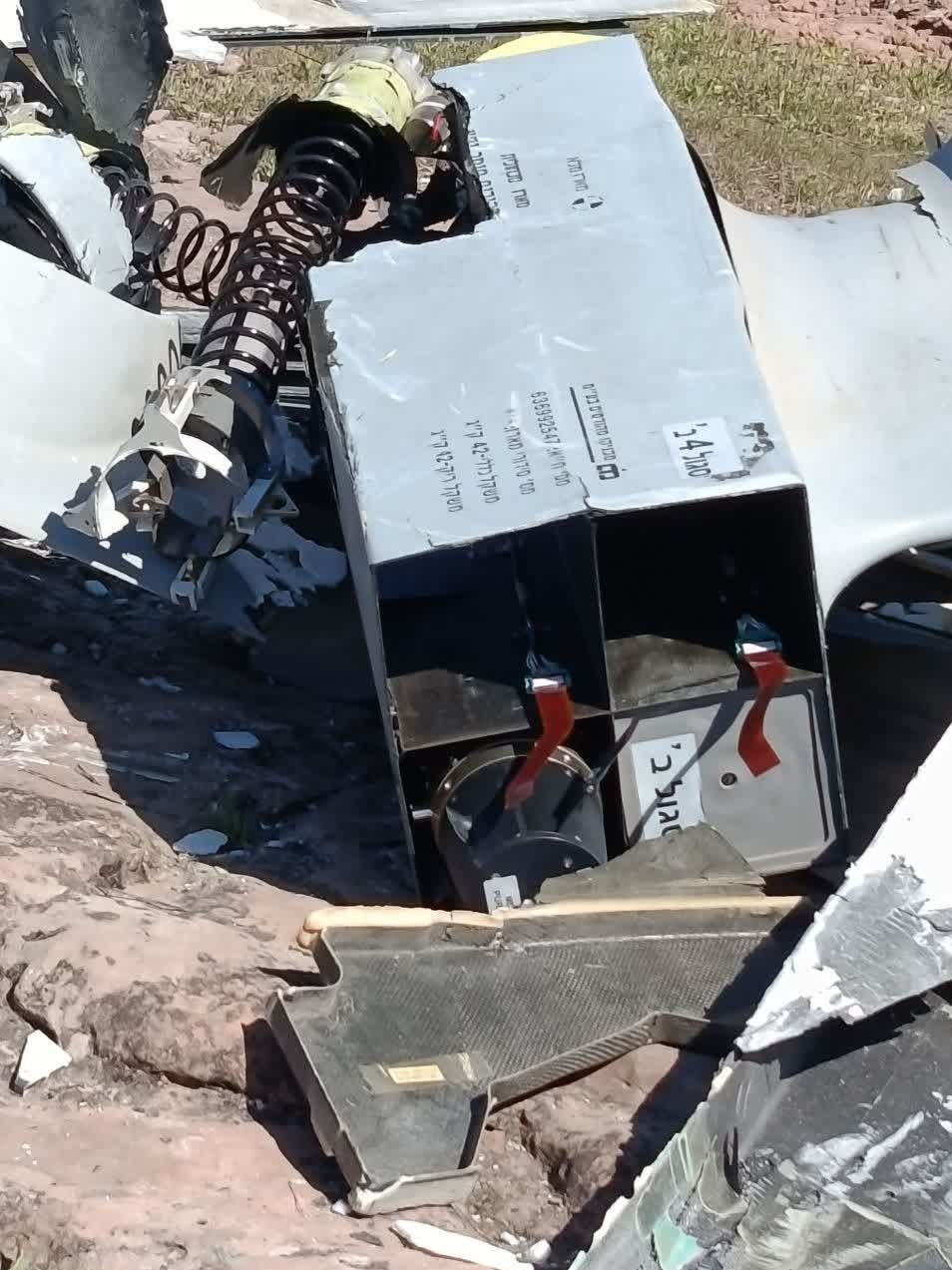 انهدام پهپاد هرمس 900 اسرائیلی با عملیات موفق پدافند‌ + تصاویر