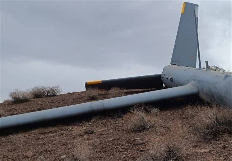 انهدام ‌پهپاد هرمس 900 اسرائیلی در اشتهارد + تصاویر