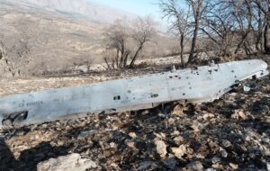 انهدام پهپاد پیشرفته هرمس 900 اسرائیلی در شهرستان سیروان