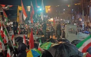 با دشمن مذاکره‌ای نداریم/تجمع هم‌بستگی و انتقام‌جویی مردم ملایر