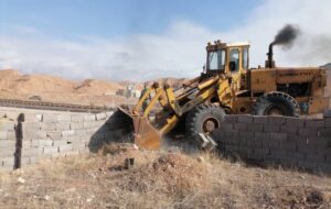 برخورد قاطع با متصرفان اراضی ملی در نوروز در زنجان