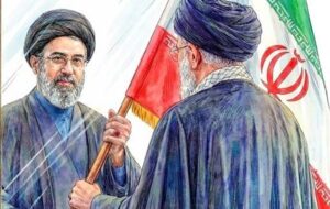 بیعت اهالی زادگاه بنیانگذار کبیر انقلاب با آیت‌الله سیدمجتبی خامنه‌ای